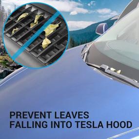 img 2 attached to Tesla Model 3 Hood Водонепроницаемая полоса Резиновое уплотнение капота Защитная пыленепроницаемая уплотнительная лента для переднего багажника 2017-2023 Model 3 Аксессуары