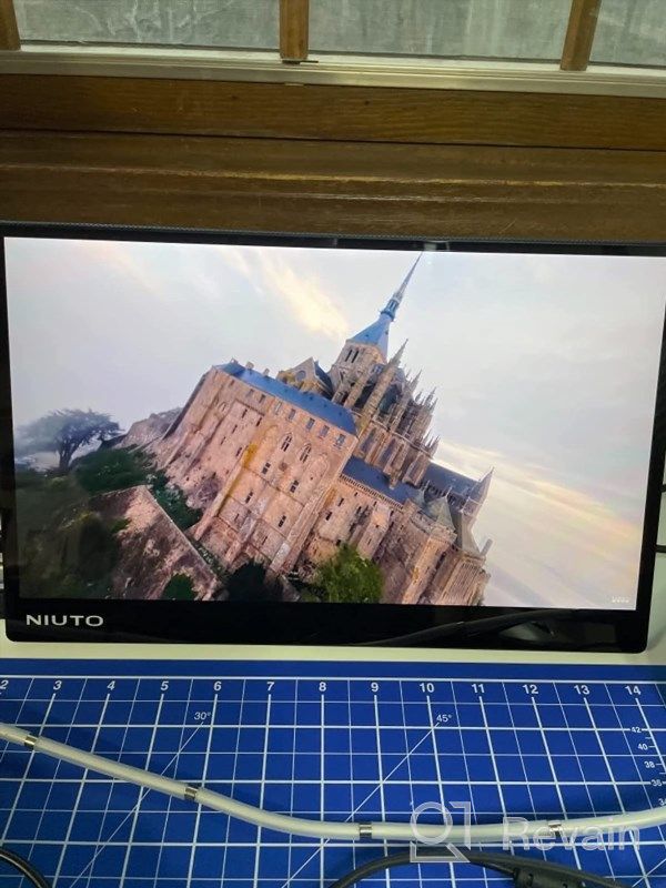 img 1 attached to NIUTO Portable Touchscreen Extender Computer Compatible 14", 60Hz, 便携, 140-4K, HDMI, IPS, 4K, HD review by David Aguirre