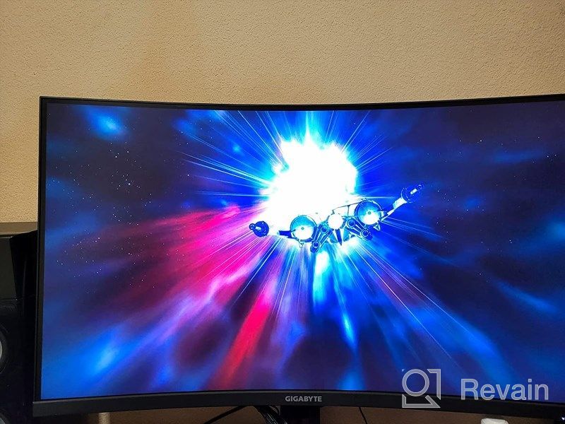 img 1 attached to GIGABYTE G32QC Monitor: 165Hz 1440P Curved Screen with FreeSync, Height & Tilt Adjustment, Blue Light Filter - G32QC A-SA review by Shawn Wuol