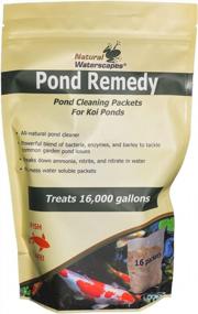 img 4 attached to Revitalize Your Koi Pond With Natural Waterscapes Pond Remedy Cleaning Packets – Treats Up To 16,000 Gallons