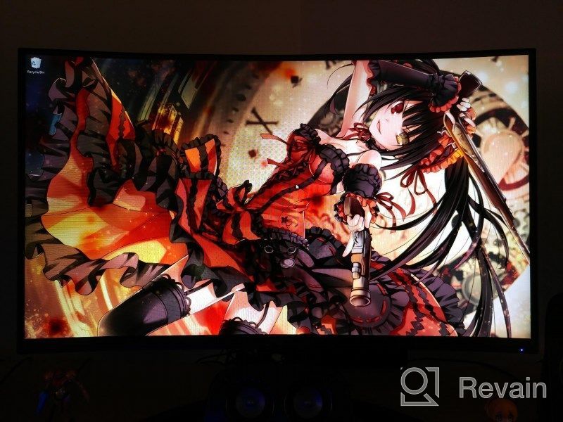img 1 attached to Acer Monitor FreeSync ZeroFrame Mbmiiphx 27" - Premium 165Hz Curved Display with Frameless Design, Full HD Resolution, Built-In Speakers, HDMI, and Height Adjustment-UM.HE0AA.M02 review by Andrew Williams