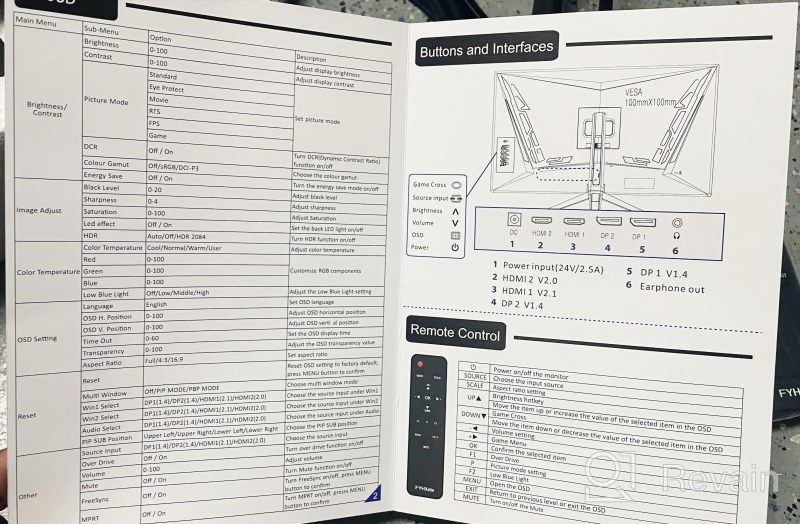 img 1 attached to FYHXele Monitor 3840x2160 FreeSync 2XDisplay 144Hz, Blue Light Filter, Built-In Speakers, Anti-Glare Coating, FYMN28U, HD review by Robert Beyah