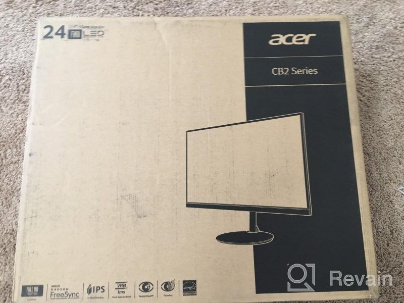 img 1 attached to Acer CB242Y Bir FreeSync Technology 23.8-Inch Monitor, 🖥️ 1920x1080 Resolution, 75Hz Refresh Rate, Frameless Design, HD Display review by Tom Duncan