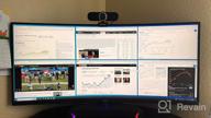 img 1 attached to 🖥️ Dell 34" Curved Monitor with 3440X1440 Resolution, Anti-Glare Screen, Tilt Adjustment, and Flicker-Free Technology review by Travis Faedzal