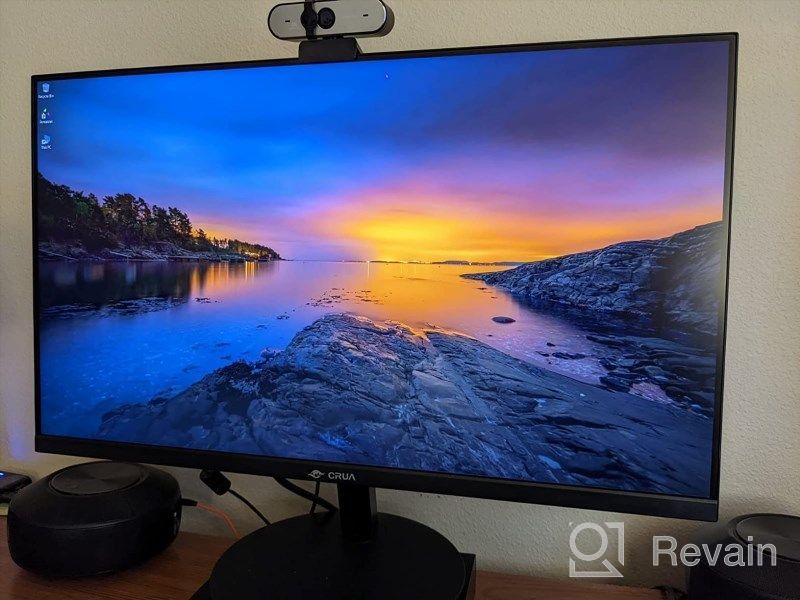 img 1 attached to Ultimate Performance: CRUA 2560X1440P Borderless Mountable 23.8" Frameless IPS Monitor review by Bobby Hajicek