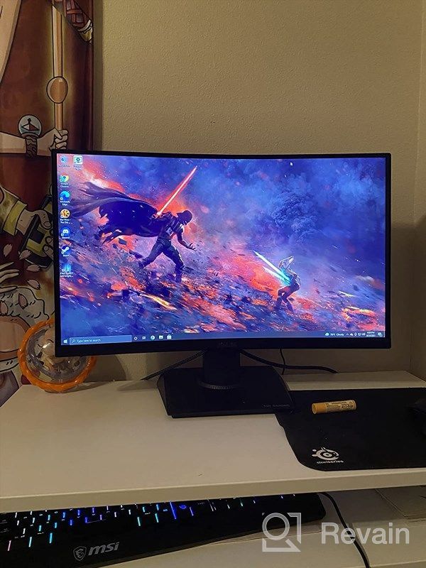 img 1 attached to ASUS VG24VQE Gaming Curved Monitor: 💻 165Hz, Adaptive Sync, Flicker-Free, Blue Light Filter review by Cory Shepherd