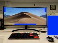 img 1 attached to LG 34WL85C-B Ultrawide Curved Monitor with 🌊 3440X1440P Resolution, Adjustable Tilt and Height, HD IPS Screen review by Darrion Tripp