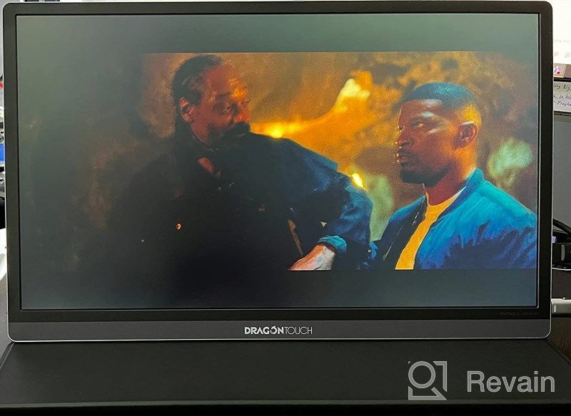 img 1 attached to Dragon Touch S1 Pro Portable Monitor with FreeSync, 15.6 Inch IPS Display, 3840X2160P, 100% sRGB, Built-in Speakers, HDR, VESA Compatible, HDMI, and HD Support review by Mike Barbon