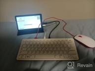 img 1 attached to JUN-ELECTRON Raspberry Portable Monitor - 14-Inch Touchscreen, HDMI | E384 review by Paulo Barnett
