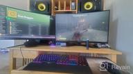 img 1 attached to GIGABYTE G32QC Monitor: 165Hz 1440P Curved Screen with FreeSync, Height & Tilt Adjustment, Blue Light Filter - G32QC A-SA review by Chris Phillips