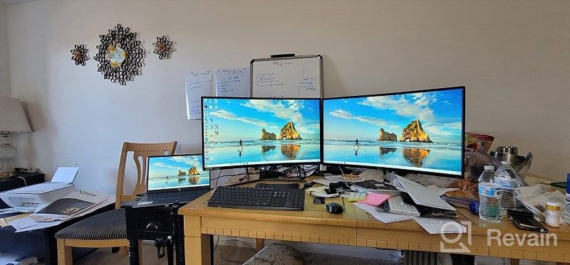 img 1 attached to Sceptre C325B 185RD: Curved Screen with DisplayPort, FreeSync, Blue Light Filter, and Built-In Speakers review by Antonio Riley