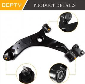 img 3 attached to OCPTY - Front Lower Control Arms For Mazda 3 And Mazda 5: 2-Piece Set With Ball Joints (2004-2009)