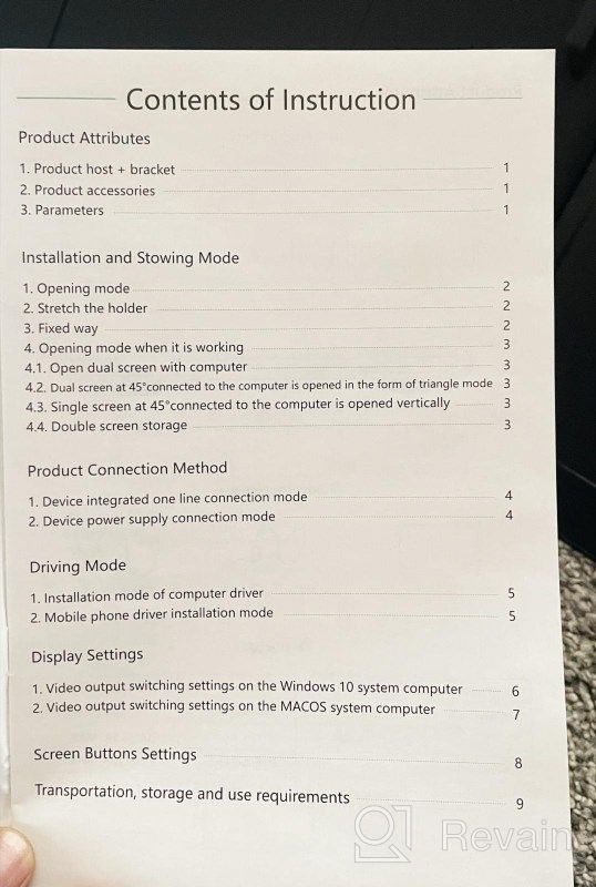 img 1 attached to Taotuo Portable P2 Pro External Supports 13.3", 1920X1080P, Height Adjustment review by Dusty Oner