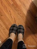 img 1 attached to Stay Cozy And Comfortable: Riemot Furry Slippers With Memory Foam And Anti-Slip Soles For Women And Men review by Shannon Baroody