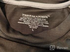img 8 attached to Thermajohn Men'S Long Sleeve Compression Shirt: Cool Dry Baselayer For Running & Workout!