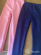 img 1 attached to ZukoCert Fleece Leggings Cashmere 2P B 130 Girls' Clothing for Leggings review by Jeff Talcott