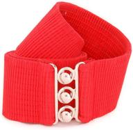 elegant elastic cinch stretch women's belts by malco modes: perfect accessories for fashionable comfort logo