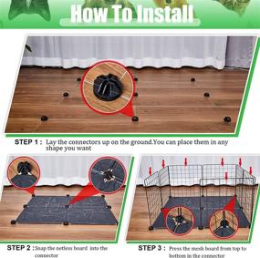 img 2 attached to Playpen Detachable Ferret Kennels Exercise