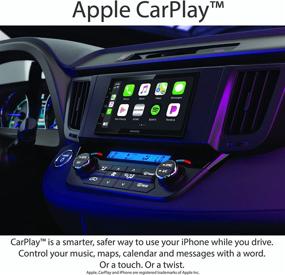 img 1 attached to Enhanced Kenwood DMX4707S 6.8-inch Digital Media Touchscreen Receiver with Apple CarPlay and Android Auto