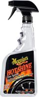 🔥 meguiar’s hot shine tire spray, 24 oz - ultimate tire care solution for optimal shine logo