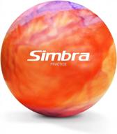 simbra official field hockey practice balls | indoor/outdoor | super smooth for stickhandling & shooting training | smart speed training ball logo