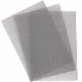 img 4 attached to High-Quality REMOPEST Stainless Steel Air Vent Mesh With 1Mm Aperture And 0.4Mm Wire Diameter, Heat-Resistant Screen Mesh, Set Of 3 Sheets (12X8 Inches)