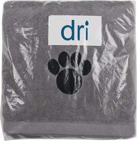img 1 attached to Быстросохнущее полотенце для домашних животных из микрофибры - DRI Ultra Absorbent (большое, 55 X 28 дюймов)