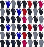 bulk brushed interior stretch assortment of men's accessories at gloves & mittens logo