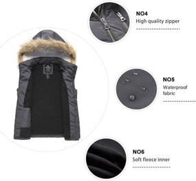 img 1 attached to Wantdo Thicken Quilted Padding Lambswool Women's Clothing : Coats, Jackets & Vests