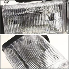 img 3 attached to 🚦 OE Style Headlights+Corner Lights for 94-02 Ram - DNA Motoring HL-OEM-DR94-4P Compatible