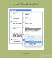 img 1 attached to Juvo Leads Full Service Chat & Call Tracking review by Christopher Bates
