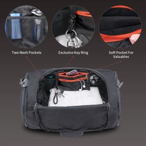 img 1 attached to 45L Lightweight Canway Sports Gym Bag With Wet Pocket & Shoes Compartment - Perfect For Traveling Men & Women!