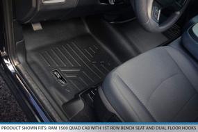 img 3 attached to SMARTLINER Floor Liner Black 2012 2018 Interior Accessories : Floor Mats & Cargo Liners