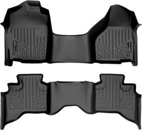 img 4 attached to SMARTLINER Floor Liner Black 2012 2018 Interior Accessories : Floor Mats & Cargo Liners