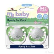 🏌️ golf themed pacifier set by michaelson entertainment: a perfect soothing companion for little golfers! logo