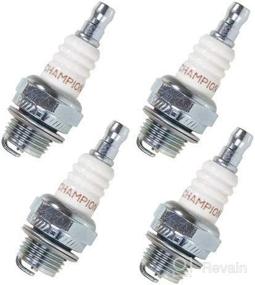 img 2 attached to 🔥 Champion DJ8J Spark Plug: Pack of 4 Copper Plus Small Engine Stock #847 – Powerful Performance and Reliability!