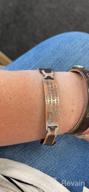 img 1 attached to Inspirational Wide Cuff Bracelets for Women - Encouraging Motivational Engraved Bangle, Perfect Gift for Friends review by Edris Holwell