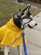 img 1 attached to 🐶 Protective Pet Gear: NINEMAX Dog Raincoat with Reflective Strip for Medium-Large Dogs review by Kenkoy Braggs