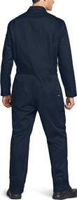 img 3 attached to CQR Men'S Stain & Wrinkle Resistant Zip-Front Coverall - Multi-Pocketed Work Jumpsuit With Action Back Design