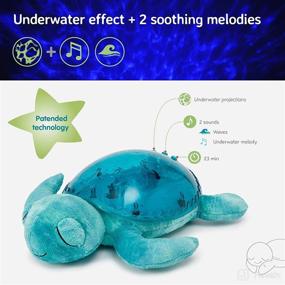 img 2 attached to 🐢 Tranquil Turtle Aqua: Cloud b Ocean Projector with Soothing Sounds, Adjustable Brightness & Movement, Auto-Shutoff - A Comforting Nightlight