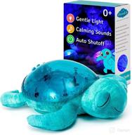 🐢 tranquil turtle aqua: cloud b ocean projector with soothing sounds, adjustable brightness & movement, auto-shutoff - a comforting nightlight логотип