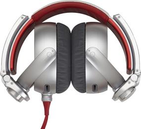 img 2 attached to Sony MDRX10/RED Simon Cowell X Headphones: Immersive Audio Experience with Powerful 50mm Diaphragms