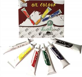 img 2 attached to Experience Rich And Vibrant Colors With DAVELIOU 6-Piece Non-Toxic Premium Oil Paint Set – Perfect For Beginners And Professional Artists!