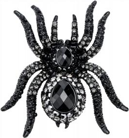 img 3 attached to Halloween Spider Pin & Pendant In One: Szxc Women'S Costume Jewelry Accessory
