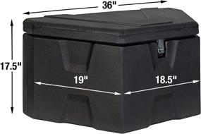 img 3 attached to 📦 Buyers Products Trailer Tongue Truck Tool Cargo Storage Box 1701680: Rugged Durable Poly Plastic, Black - Buy Now!