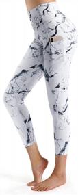 img 3 attached to High Waisted Yoga Leggings With Pockets For Women - Stylish Workout And Running Pants By STYLEWORD