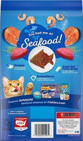 img 3 attached to Friskies Seafood Sensations: Delectable Dry Cat Food in a 3.15 Lb Bag