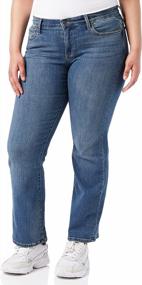img 4 attached to Lucky Brand Women'S Bootcut Jeans With Mid Rise For Effortless Style