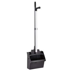 img 1 attached to 🧹 4-Pack of AmazonCommercial Lobby Dustpan and Broom Sets