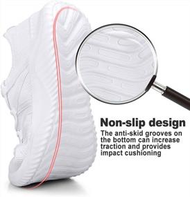 img 3 attached to Дышащие и легкие кроссовки без шнурков для мужчин - нескользящие кроссовки с модным удобным дизайном от Feethit